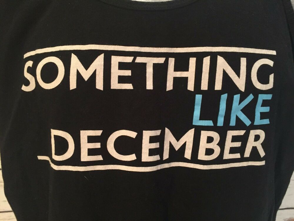 Something Like December Band Tank Top Austin Jones Chris Crimmins Donovan Ryan